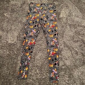 Women’s Halloween Themed Leggings corgi dogs 
Size small